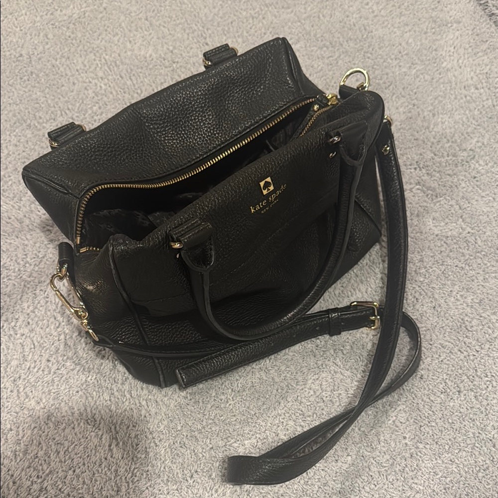 Kate Spade Black Leather Handbag